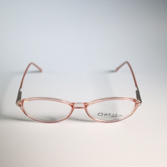 OptiLux 5843 C3 51-15/16\ 135 rose nude brown round eyeglasses frames N7 - Picture 5 of 11